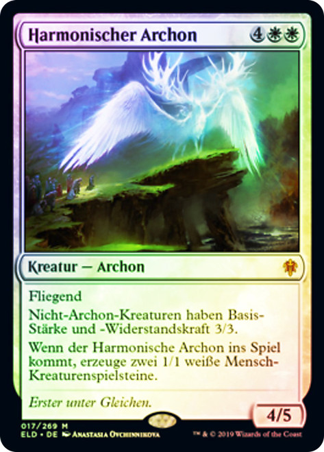 Harmonious Archon
Throne of Eldraine - German
Single
Magic The Gathering