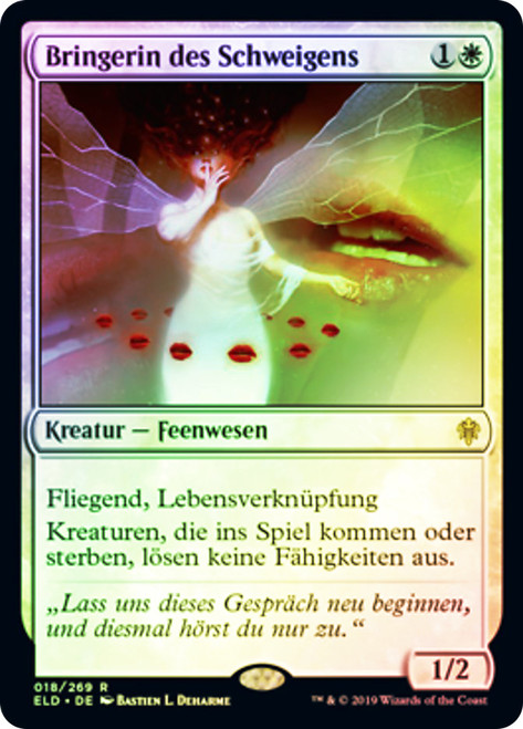 Hushbringer
Throne of Eldraine - German
Single
Magic The Gathering