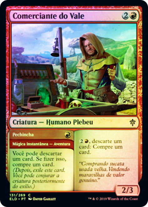 Merchant of the Vale // Haggle
Throne of Eldraine - Portuguese
Single
Magic The Gathering