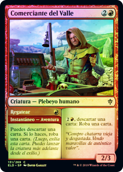 Merchant of the Vale // Haggle
Throne of Eldraine - Spanish
Single
Magic The Gathering
