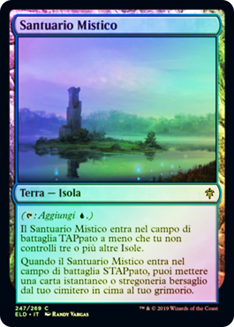 Mystic Sanctuary
Throne of Eldraine - Italian
Single
Magic The Gathering