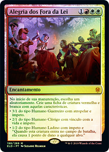 Outlaws' Merriment
Throne of Eldraine (Foil) - Portuguese
Single
Magic The Gathering