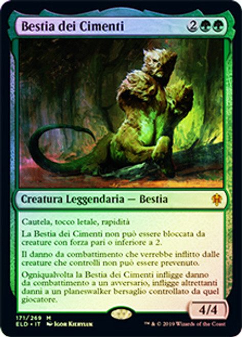 Questing Beast
Throne of Eldraine (Foil) - Italian
Single
Magic The Gathering