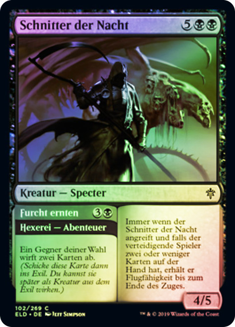 Reaper of Night // Harvest Fear
Throne of Eldraine - German
Single
Magic The Gathering