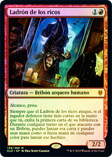 Robber of the Rich
Throne of Eldraine (Foil) - Spanish
Single
Magic The Gathering