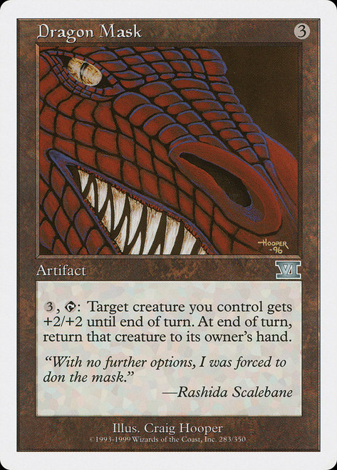 Dragon Mask\n6th Edition\nSingle\nMagic The Gathering