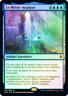 The Magic Mirror
Throne of Eldraine (Foil) - French
Single
Magic The Gathering