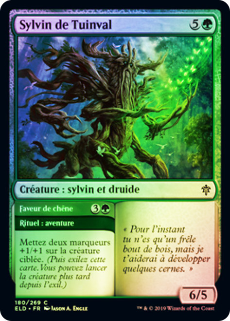 Tuinvale Treefolk // Oaken Boon
Throne of Eldraine - French
Single
Magic The Gathering