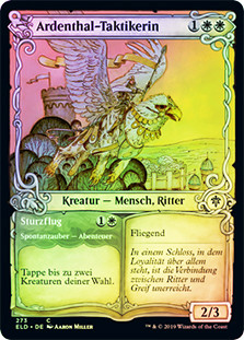 Ardenvale Tactician // Dizzying Swoop (Showcase)
Throne of Eldraine - Variants - German
Single
Magic The Gathering