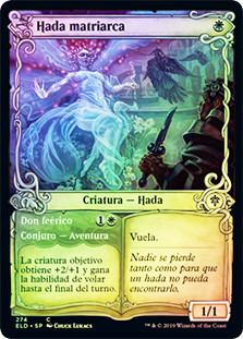 Faerie Guidemother // Gift of the Fae (Showcase)
Throne of Eldraine - Variants - Spanish
Single
Magic The Gathering