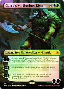 Garruk, Cursed Huntsman (Alternate Art)
Throne of Eldraine - Alternate Frame (Foil) - German
Single
Magic The Gathering