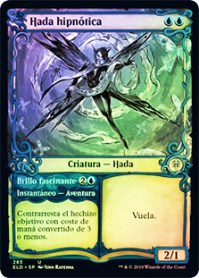 Hypnotic Sprite // Mesmeric Glare (Showcase)
Throne of Eldraine - Variants - Spanish
Single
Magic The Gathering