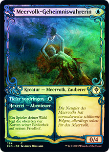 Merfolk Secretkeeper // Venture Deeper (Showcase)
Throne of Eldraine - Variants - German
Single
Magic The Gathering