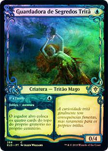 Merfolk Secretkeeper // Venture Deeper (Showcase)
Throne of Eldraine - Variants - Portuguese
Single
Magic The Gathering