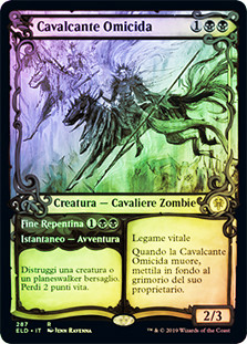 Murderous Rider // Swift End (Showcase)
Throne of Eldraine - Variants - Italian
Single
Magic The Gathering