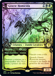 Murderous Rider // Swift End (Showcase)
Throne of Eldraine - Variants - Portuguese
Single
Magic The Gathering