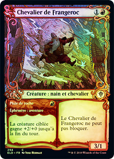 Rimrock Knight // Boulder Rush (Showcase)
Throne of Eldraine - Variants - French
Single
Magic The Gathering