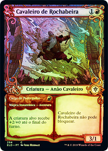 Rimrock Knight // Boulder Rush (Showcase)
Throne of Eldraine - Variants - Portuguese
Single
Magic The Gathering