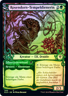 Rosethorn Acolyte // Seasonal Ritual (Showcase)
Throne of Eldraine - Variants - German
Single
Magic The Gathering