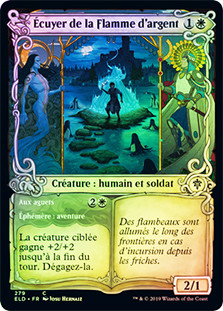 Silverflame Squire // On Alert (Showcase)
Throne of Eldraine - Variants - French
Single
Magic The Gathering