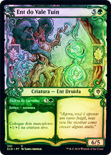 Tuinvale Treefolk // Oaken Boon (Showcase)
Throne of Eldraine - Variants - Portuguese
Single
Magic The Gathering