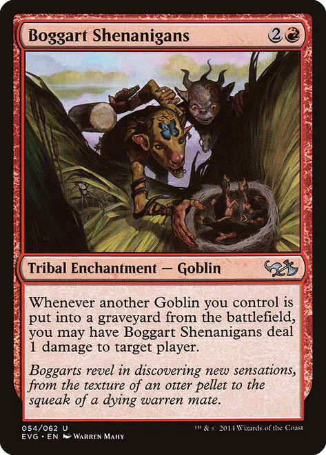 Boggart Shenanigans\nDuel Decks: Anthology\nSingle\nMagic The Gathering