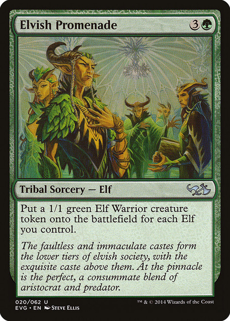 Elvish Promenade\nDuel Decks: Anthology\nSingle\nMagic The Gathering