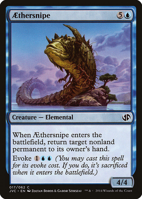 Aethersnipe\nDuel Decks: Anthology\nSingle\nMagic The Gathering
