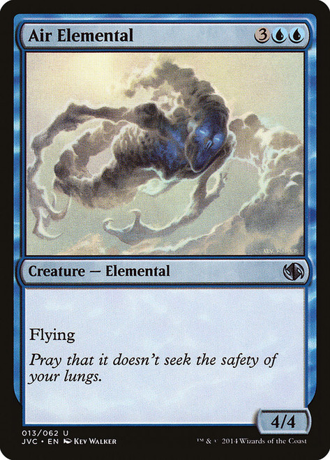 Air Elemental\nDuel Decks: Anthology\nSingle\nMagic The Gathering