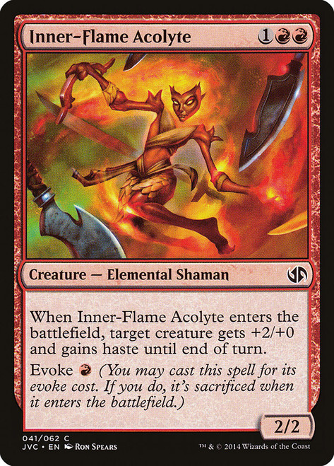 Inner-Flame Acolyte\nDuel Decks: Anthology\nSingle\nMagic The Gathering