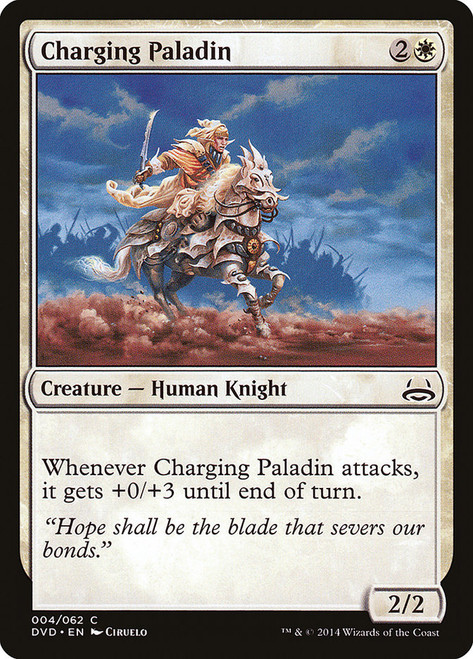 Charging Paladin\nDuel Decks: Anthology\nSingle\nMagic The Gathering