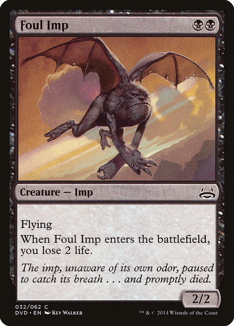 Foul Imp\nDuel Decks: Anthology\nSingle\nMagic The Gathering