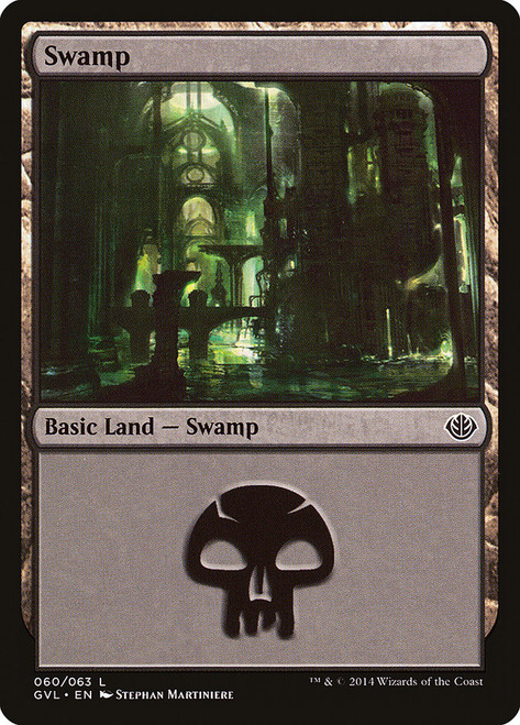 Swamp (#60) (Garruk vs. Liliana)\nDuel Decks: Anthology\nSingle\nMagic The Gathering