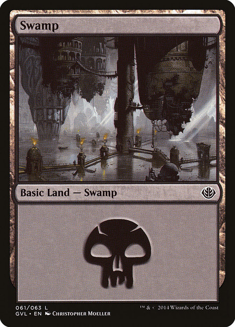 Swamp (#61) (Garruk vs. Liliana)\nDuel Decks: Anthology\nSingle\nMagic The Gathering