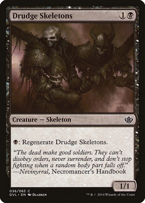 Drudge Skeletons\nDuel Decks: Anthology\nSingle\nMagic The Gathering