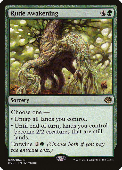 Rude Awakening\nDuel Decks: Anthology\nSingle\nMagic The Gathering