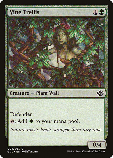 Vine Trellis\nDuel Decks: Anthology\nSingle\nMagic The Gathering