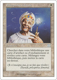 Enlightened Tutor\n6th Edition - French\nSingle\nMagic The Gathering