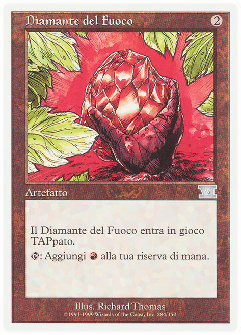 Fire Diamond\n6th Edition - Italian\nSingle\nMagic The Gathering