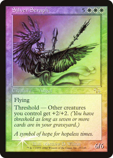 Silver Seraph\nJudgment\nSingle\nMagic The Gathering