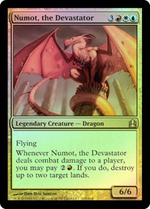 Numot, the Devastator [SGL-MTG-CMD2-215-ENF]