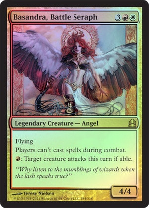 Basandra, Battle Seraph [SGL-MTG-PRM2-LNCH_CMD2_184-ENF]