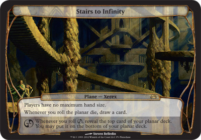 Stairs to Infinity (Launch)\nPromo: Oversized\nSingle\nMagic The Gathering