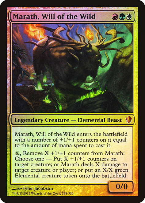 Marath, Will of the Wild (Foil Etched) | Commander Legends - Foil