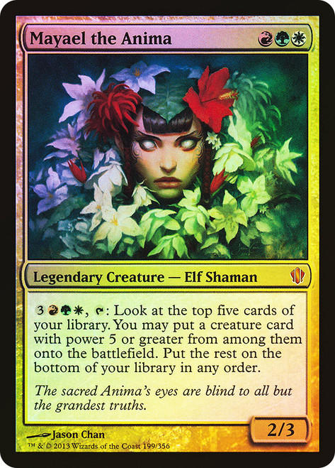 Mayael the Anima (Oversized)\nCommander - Oversized\nSingle\nMagic The Gathering