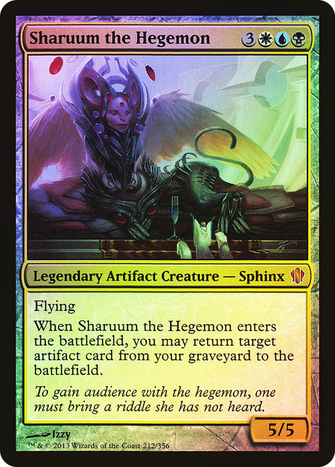 Sharuum the Hegemon [SGL-MTG-C132-212-ENF]