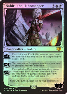 Nahiri, the Lithomancer [SGL-MTG-C142-10-ENF]