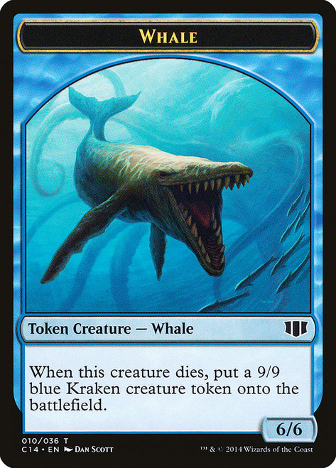 {Whale Token} // {Zombie Token} (Blue)
Commander 2014
Single
Magic: The Gathering
