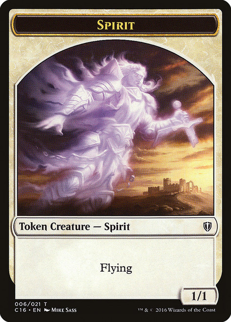 Spirit Token} | Commander 2016 | Star City Games