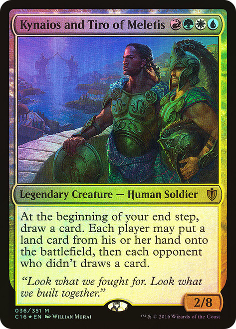 Kynaios and Tiro of Meletis (Oversized) | Commander - Oversized
